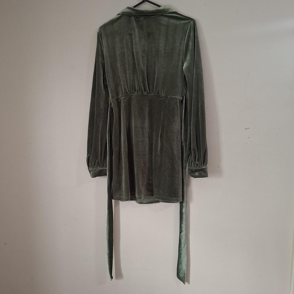 Cider Olive Green Fabric - Picture 3 of 5